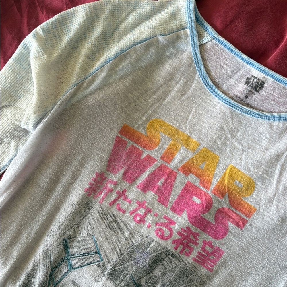 Star Wars Multicolor Graphic Raglan Shirt